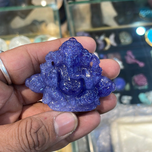 Tanzanite Ganesha