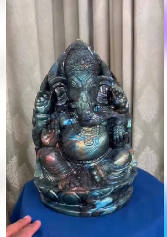 Labradorite Ganesha