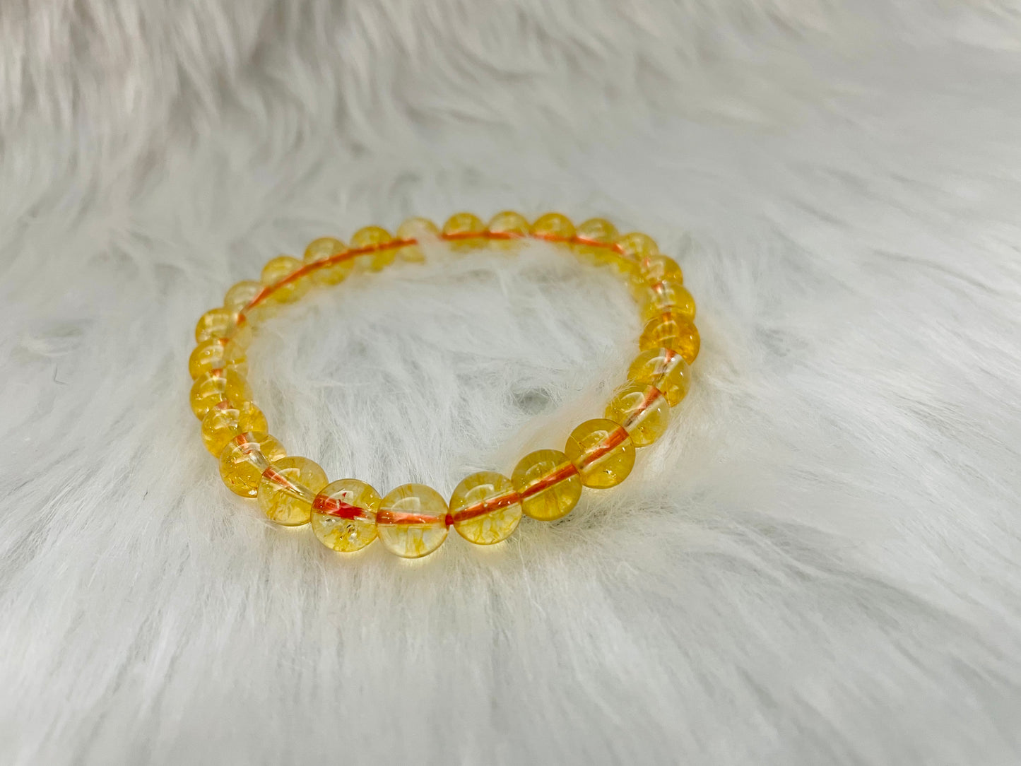 Citrine bracelate