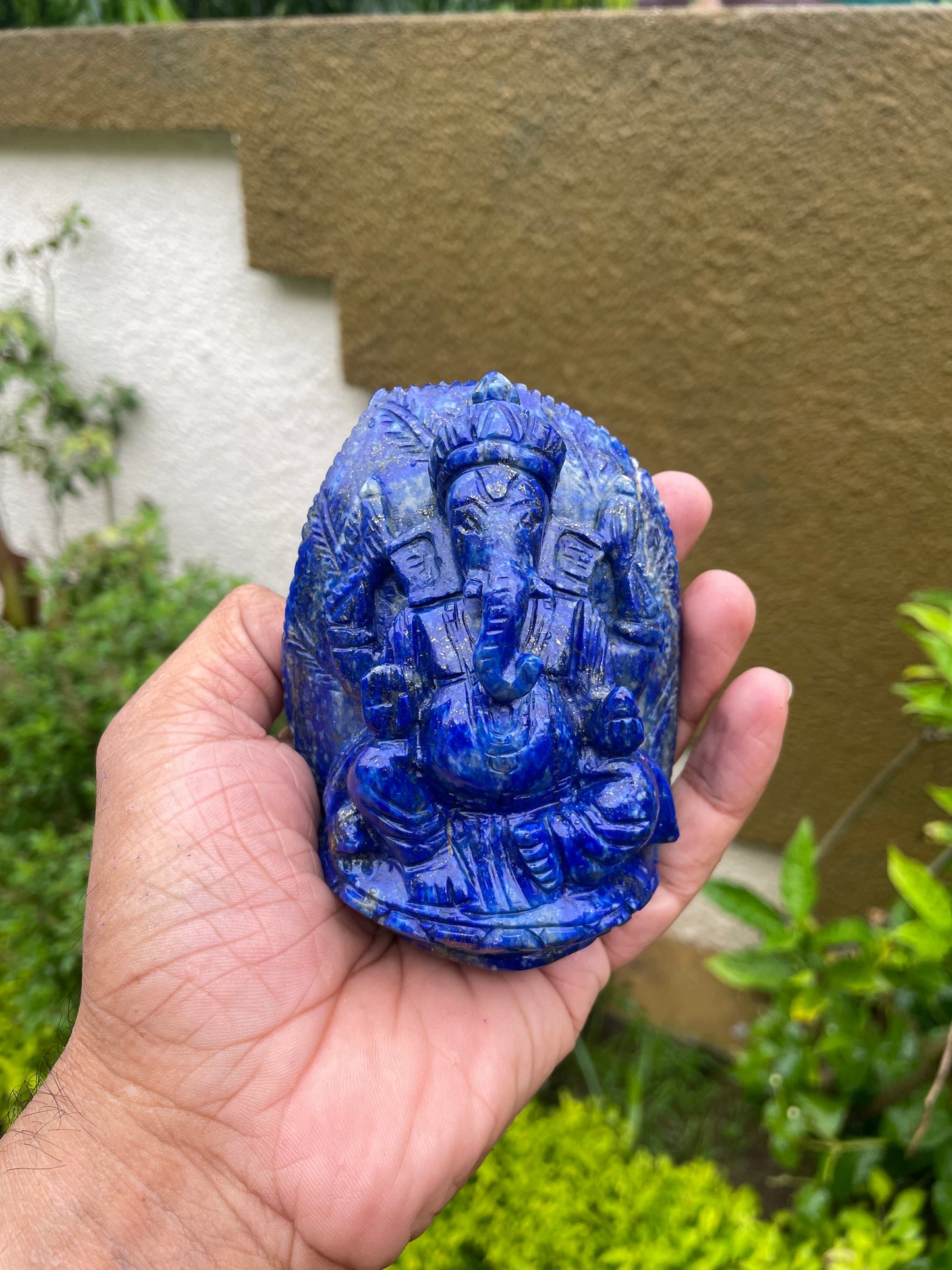 Lapis lazuli Ganesha