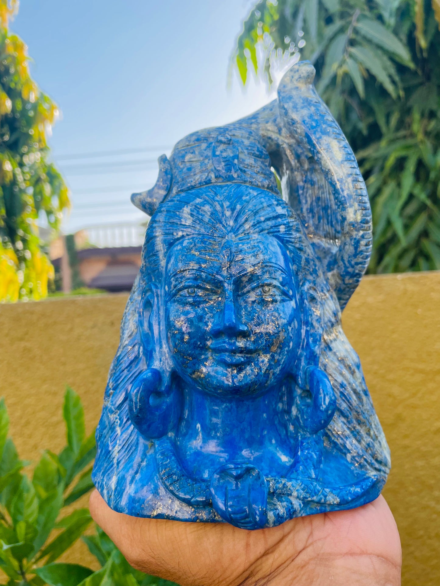 Shiva in Lapis lazuli