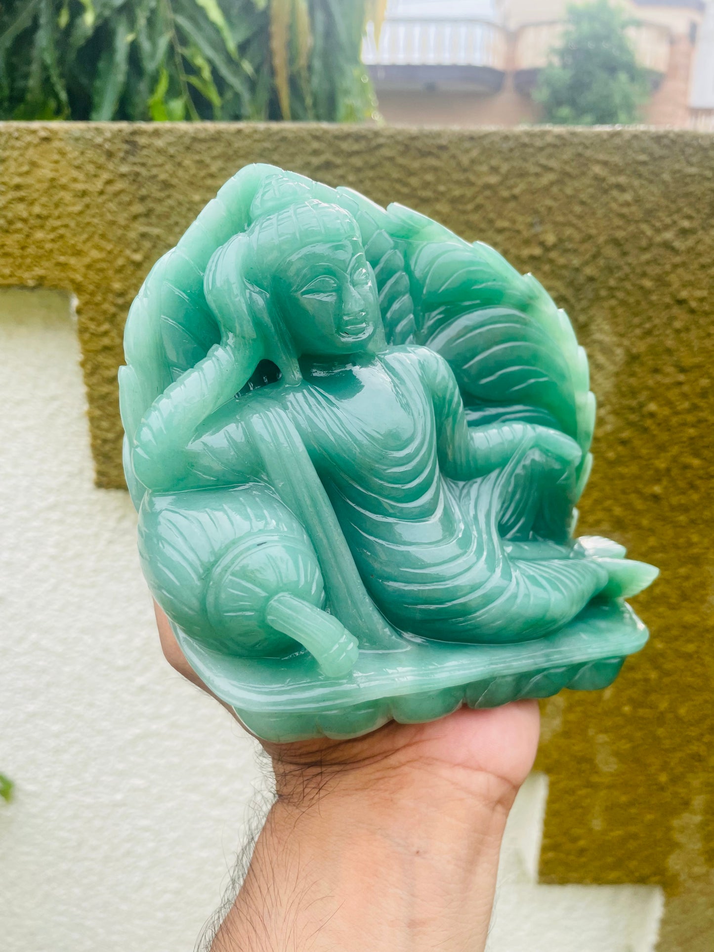 Green Aventurine Buddha