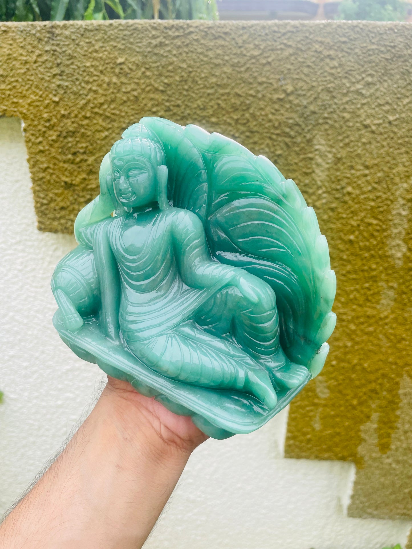 Green Aventurine Buddha