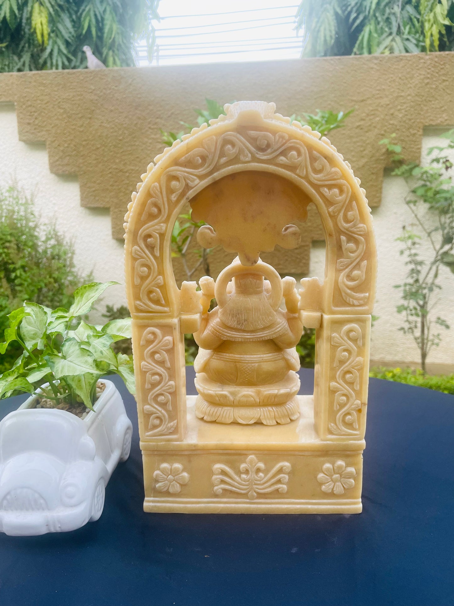 Ganesha in Ivory stone