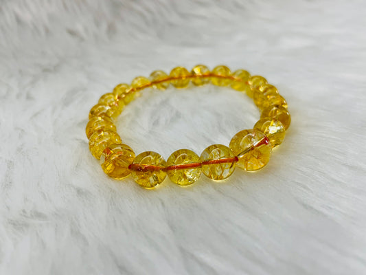 Citrine bracelate