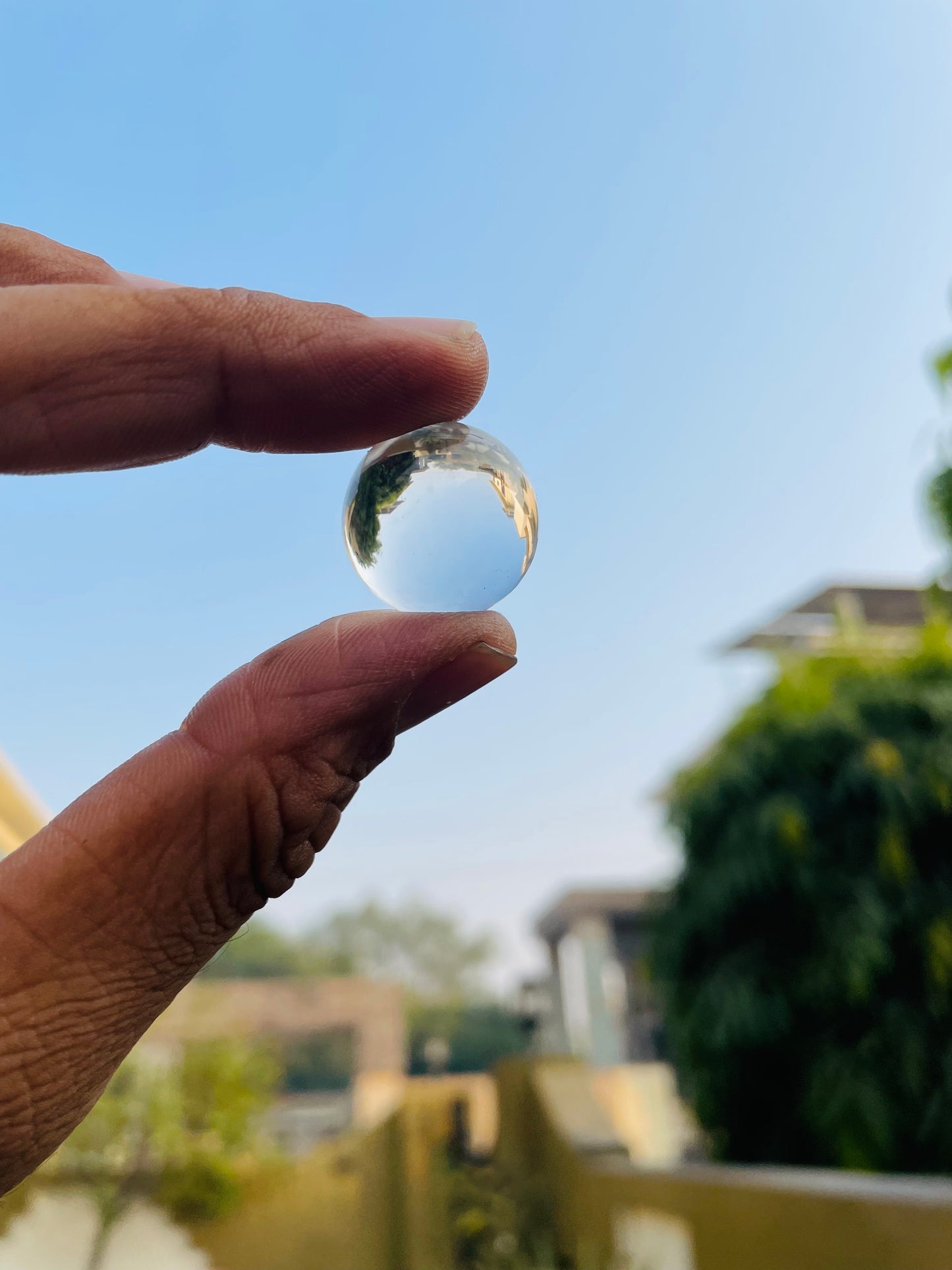 Clear Quartz sphere