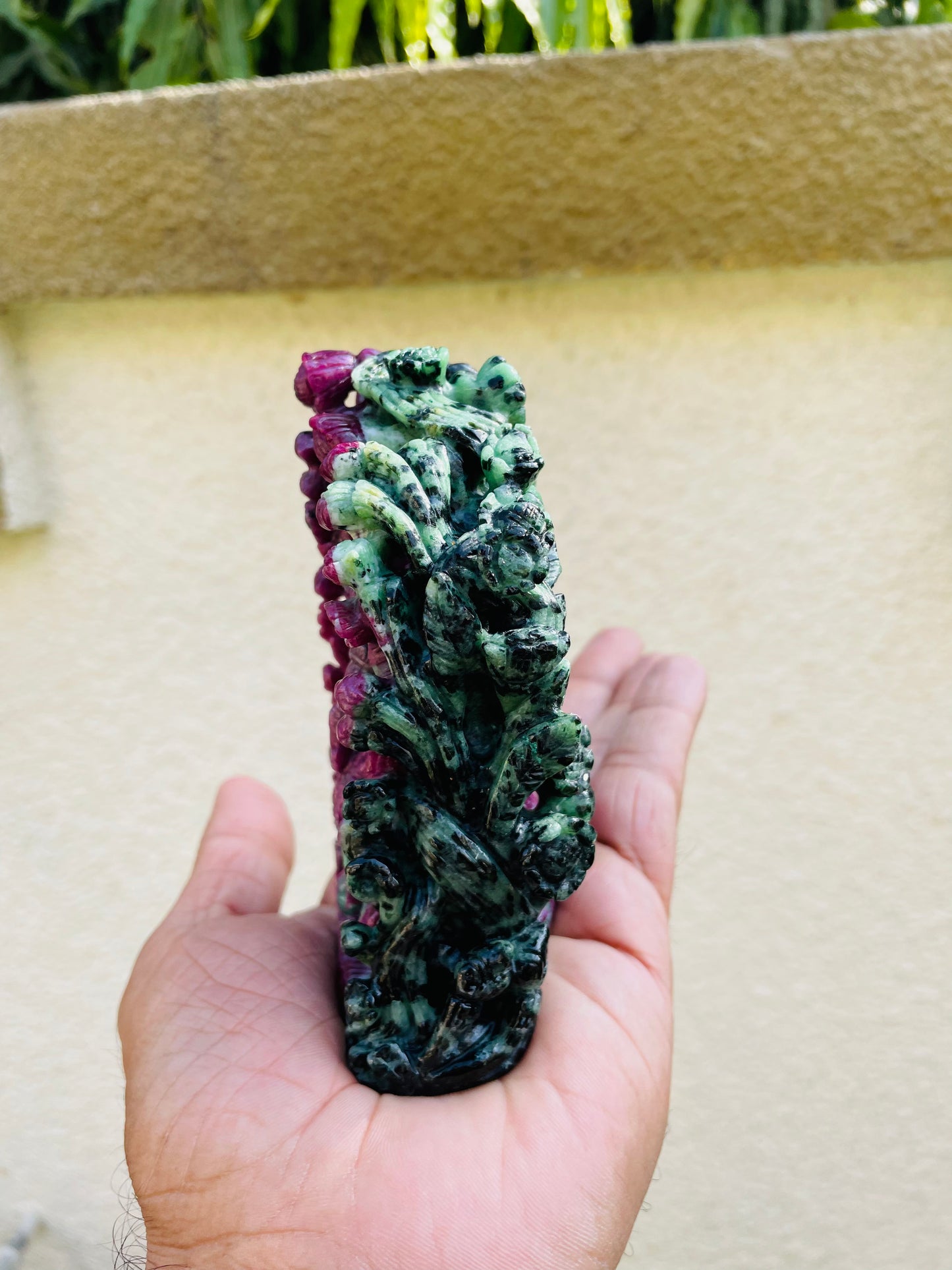 Ruby Zoisite Ganesha