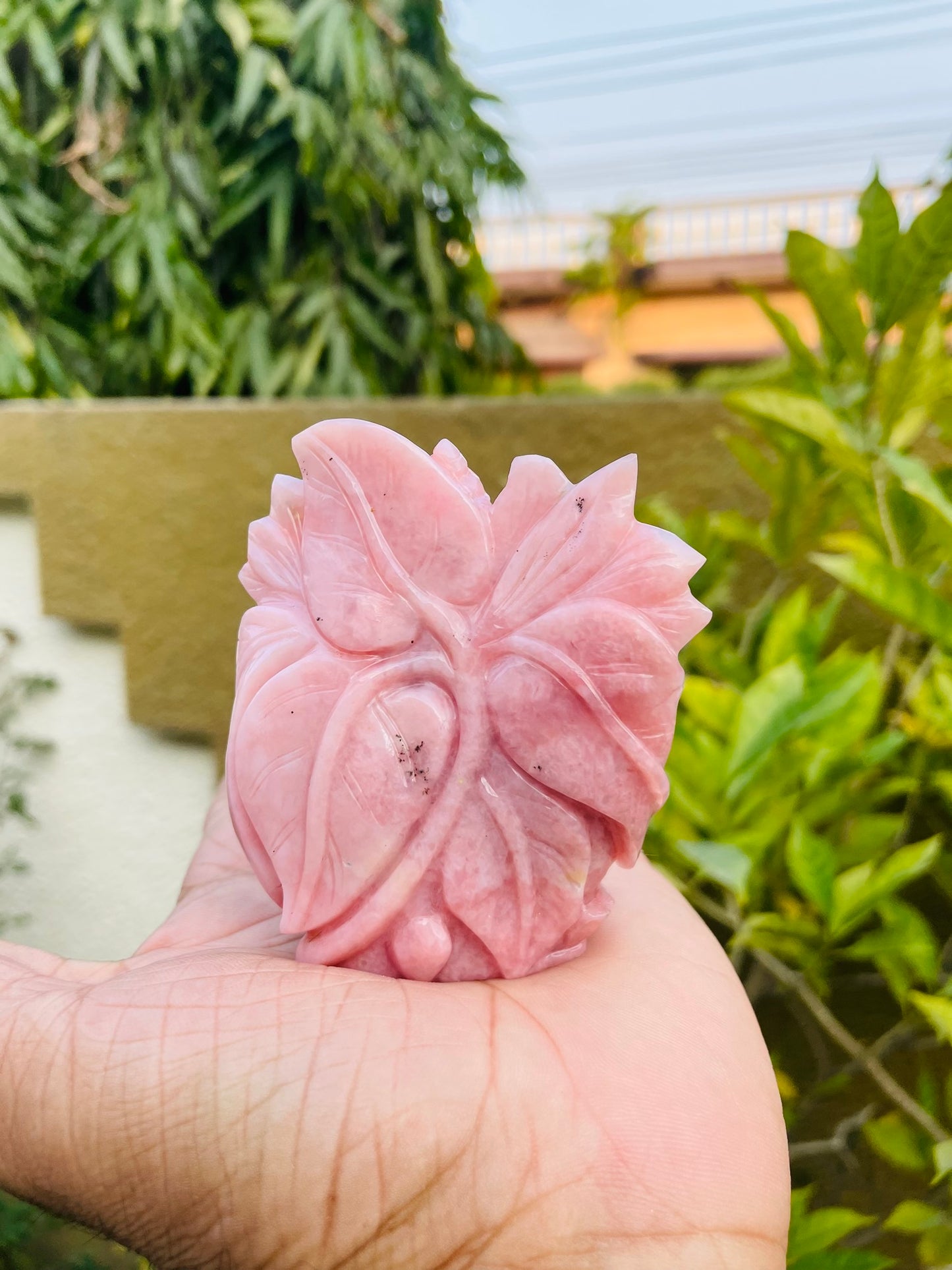 Pink Opal Ganesha