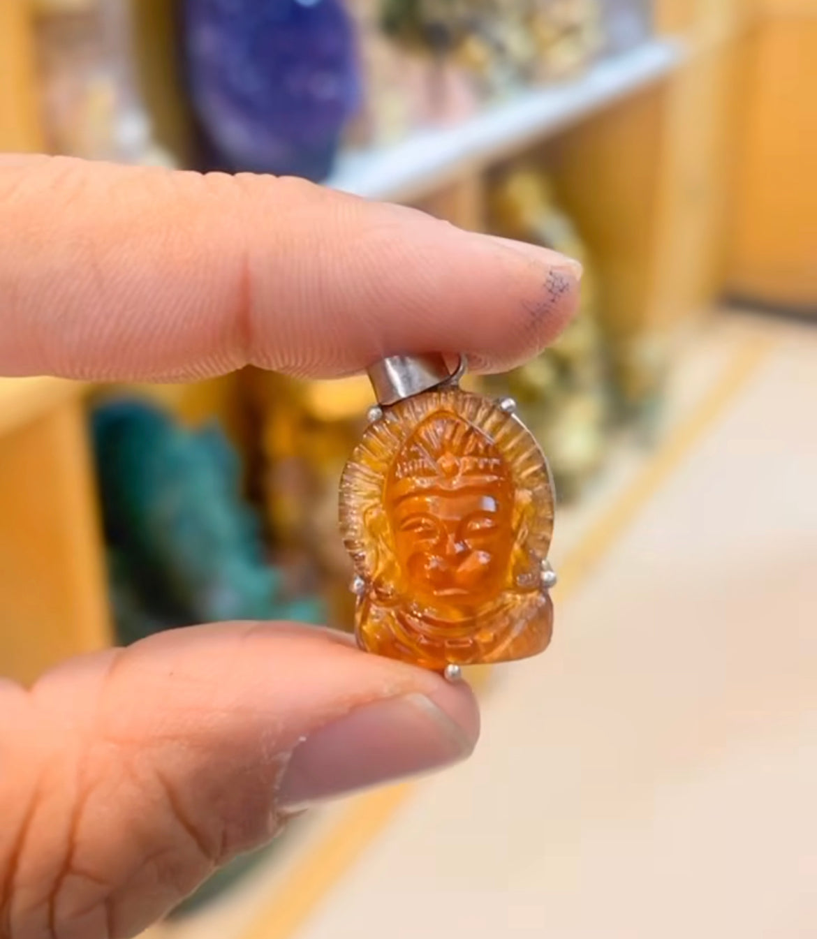 Ganesha and hanuman pendant