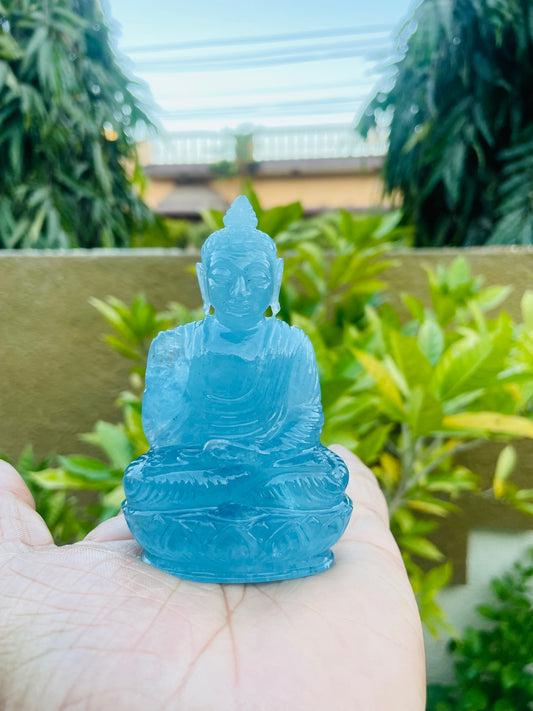 Aquamarine buddha