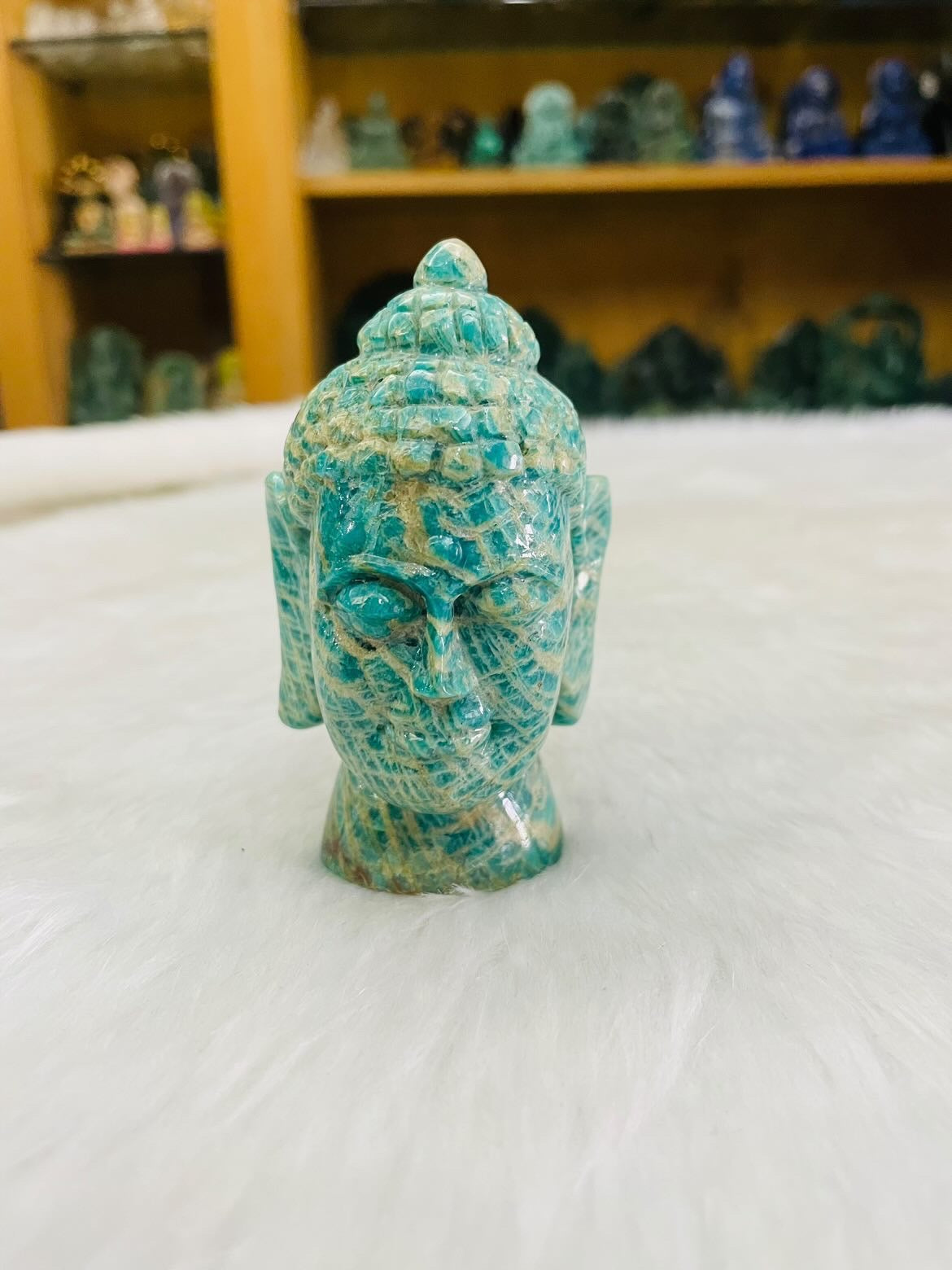 Amazonite buddha