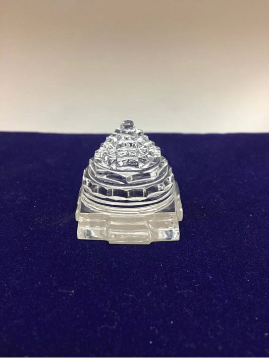 Clear quartz Shriyantra