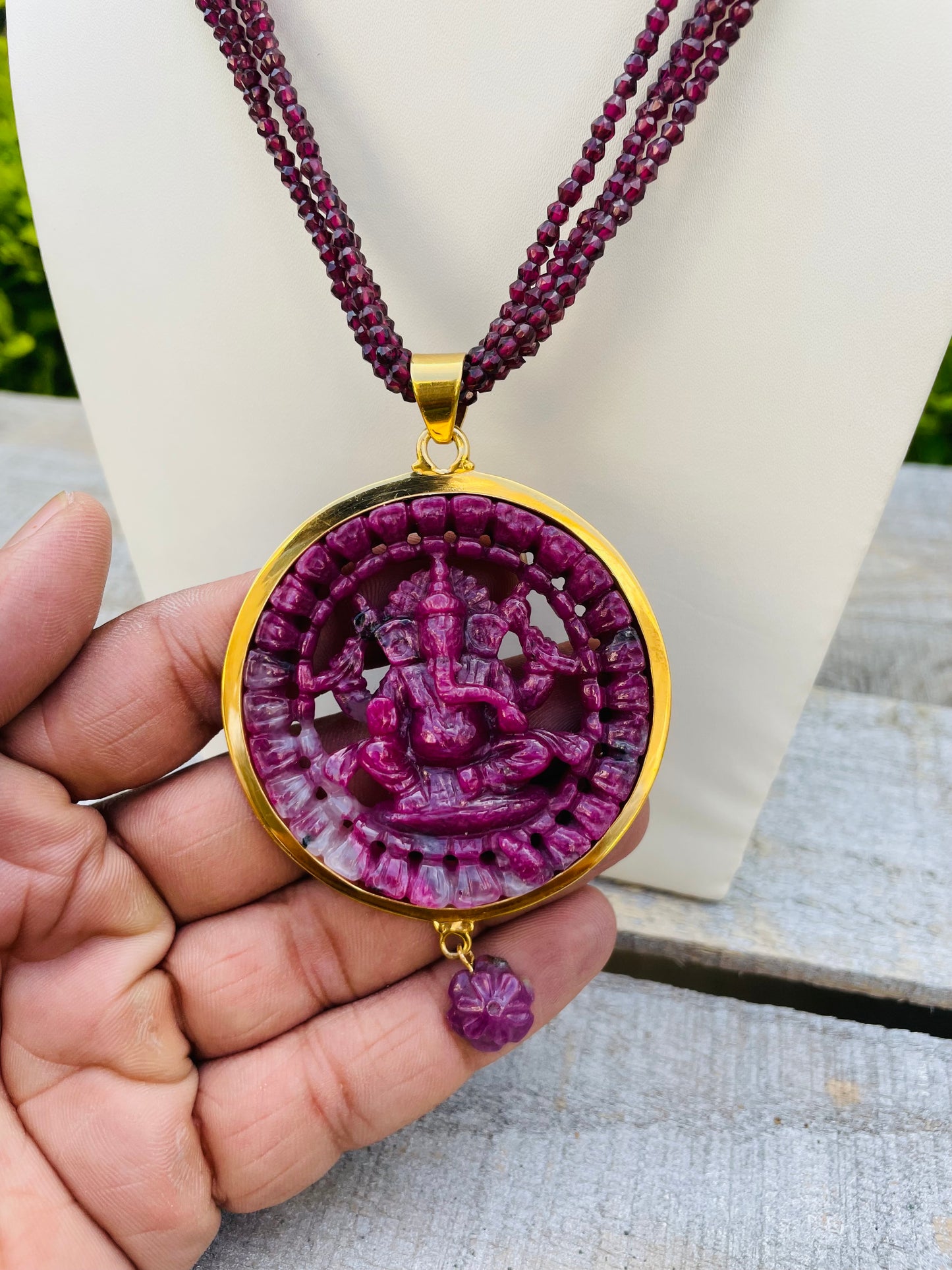 Ruby pendant