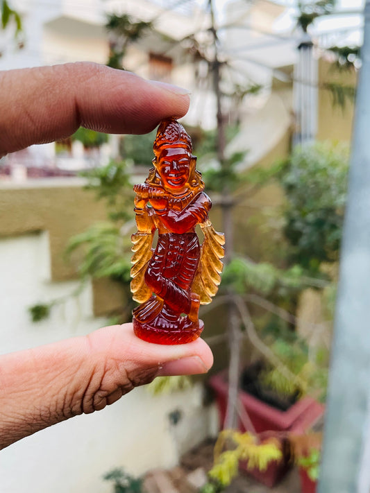 Hessonite hanuman & Krishna